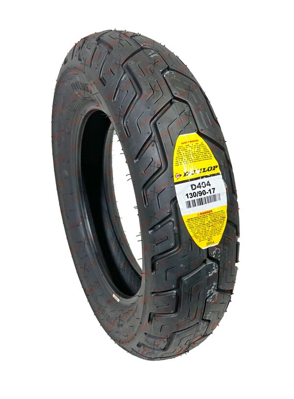 Dunlop D404 130/90-17 Tire Rear Motorcycle 130/90B17 Back 130 90 17 45605542