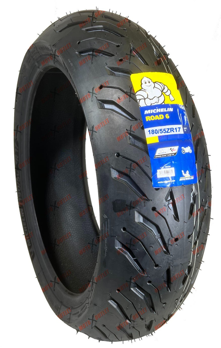 Michelin Road 6 120/70ZR17 180/55ZR17 Front Rear Tire Set Tires 26276 89542 - Image 2