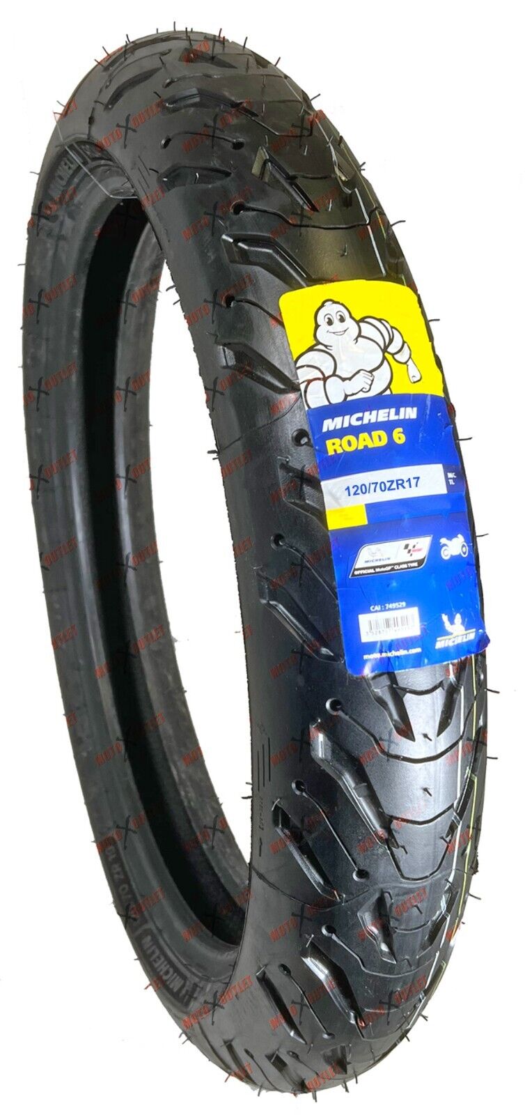 Michelin Road 6 120/70ZR17 180/55ZR17 Front Rear Tire Set Tires 26276 89542 - Image 3