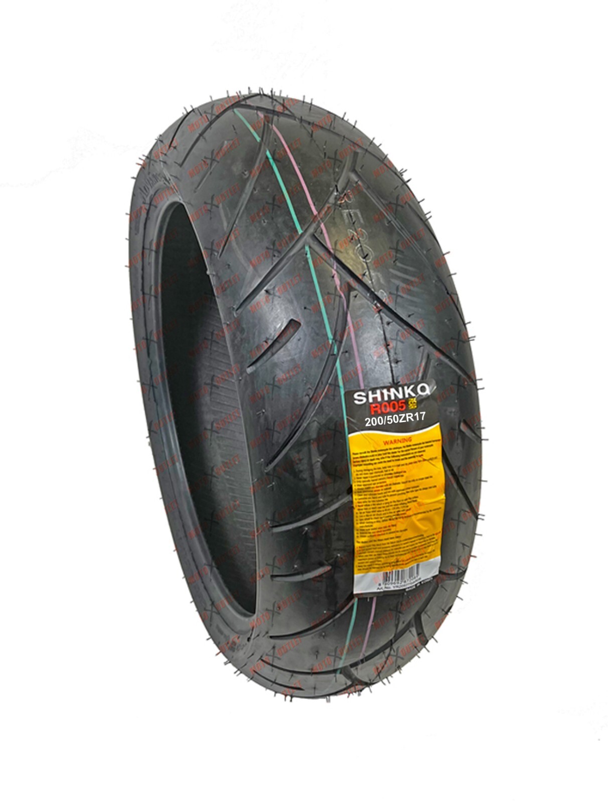 SHINKO 005 ADVANCE 200/50-17 REAR MOTORCYCLE TIRE 200-50-17 200/50ZR17
