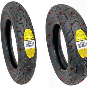 Dunlop Motorcycle Tires 100/90-19 Front 130/90-16 Rear D404 0305-0004 / 0306-000