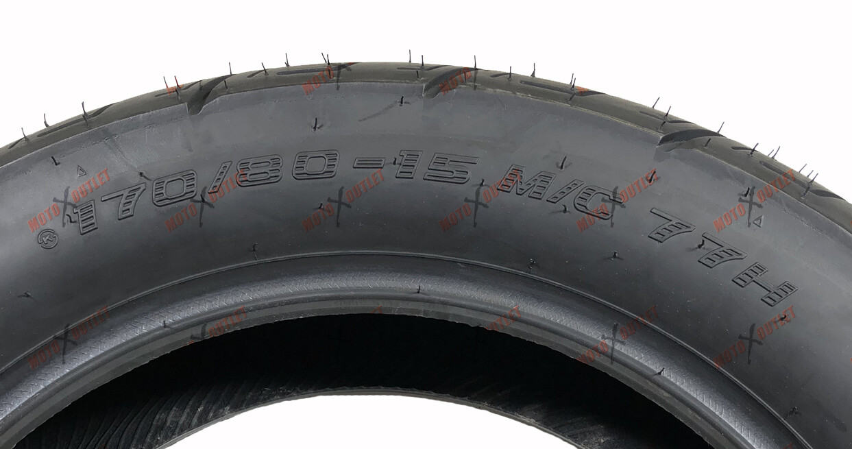Shinko SR734 170/80-15 Tire Rear Motorcycle Cruiser 170 80 15 SR 734 87-4477 - Image 3