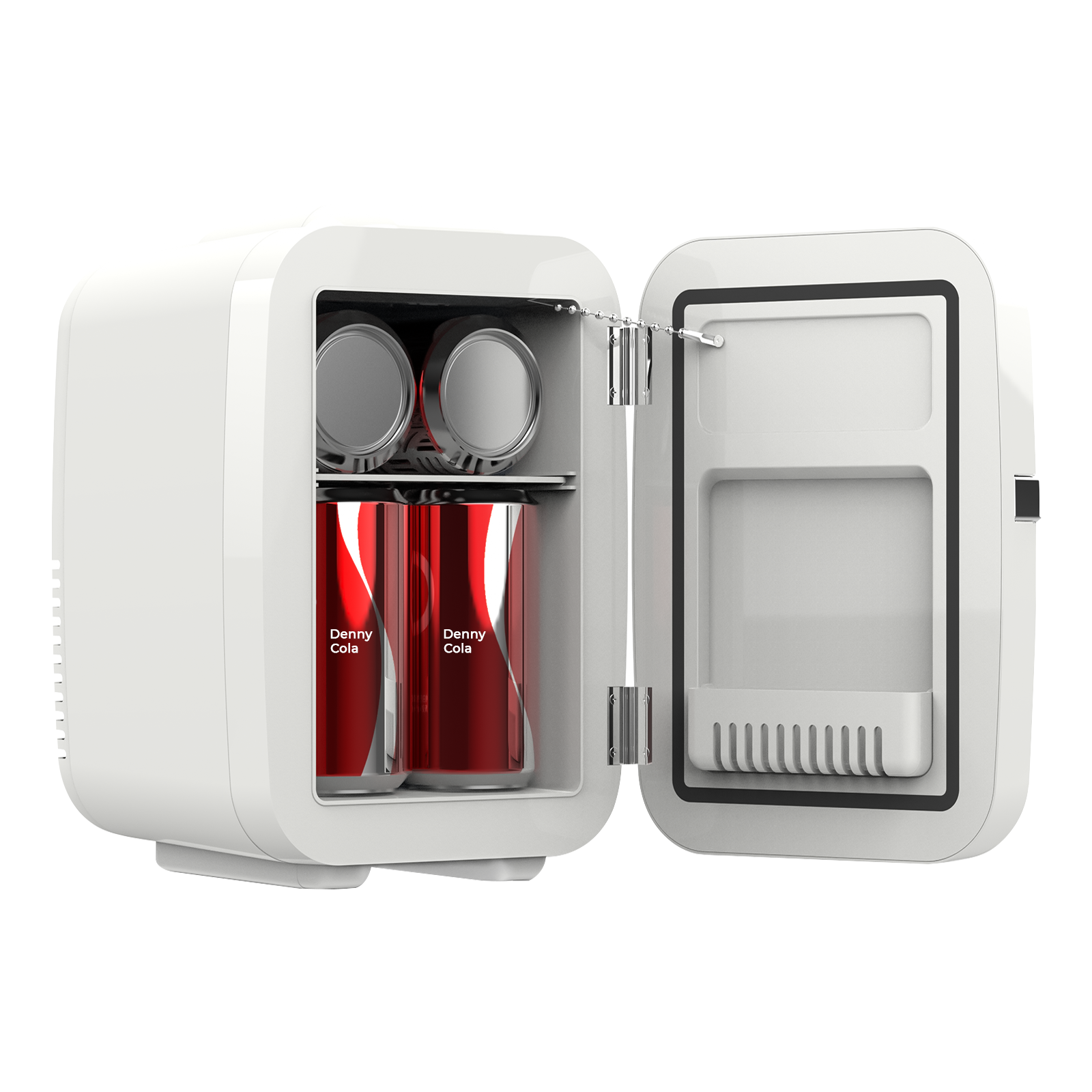 Mini nevera portátil 4 L mesa eléctrica pequeño enfriador dormitorio hielo taquilla- - Image 2