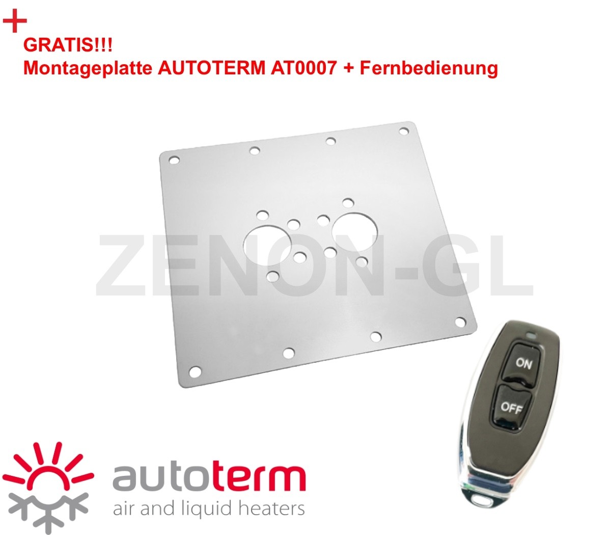 Calefacción auxiliar AUTOTERM Air 4D 12V con mando a distancia COMFORT CONTROL y kit de altura+- - Image 2