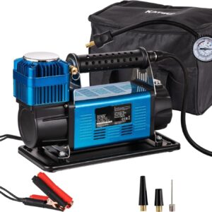 Compresor de aire 12v 4x4 bomba de neumáticos coche furgoneta camión etapa única alto rendimiento 160l/min-