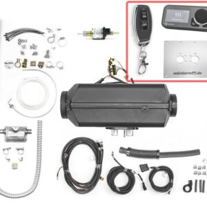 AUTOTERM Air 4D 12V calefacción auxiliar con mando a distancia COMFORT CONTROL PLACA DE MONTAJE-