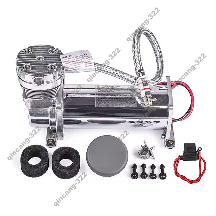 Compresor/bomba suspensión neumática coche 12V 480C 200 PSI OUTLET 3/8NPT o 1/4NPT-