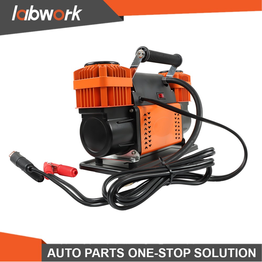 Bomba compresora de aire todoterreno de doble cilindro 12 V de doble cilindro para vehículo 4x4 y autocaravana- - Image 5