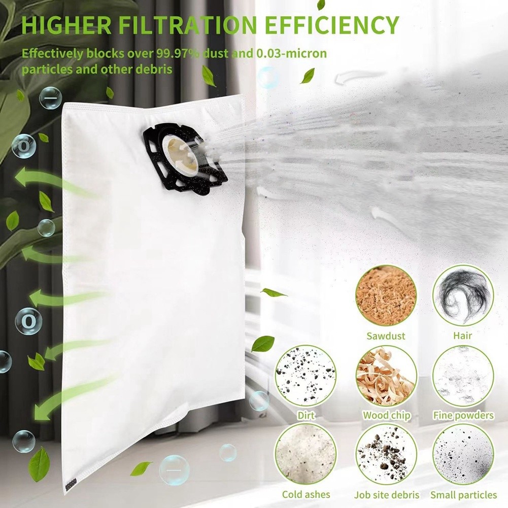 For WD4 WD5/WD6/MV4/V5/V6 Dust Bag Vacuum Cleaner Accessories N3S15774 - Image 2