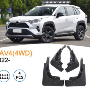 Accesorios guardabarros para Toyota RAV4 2025 aletas rueda cubierta a prueba de salpicaduras 4x4-