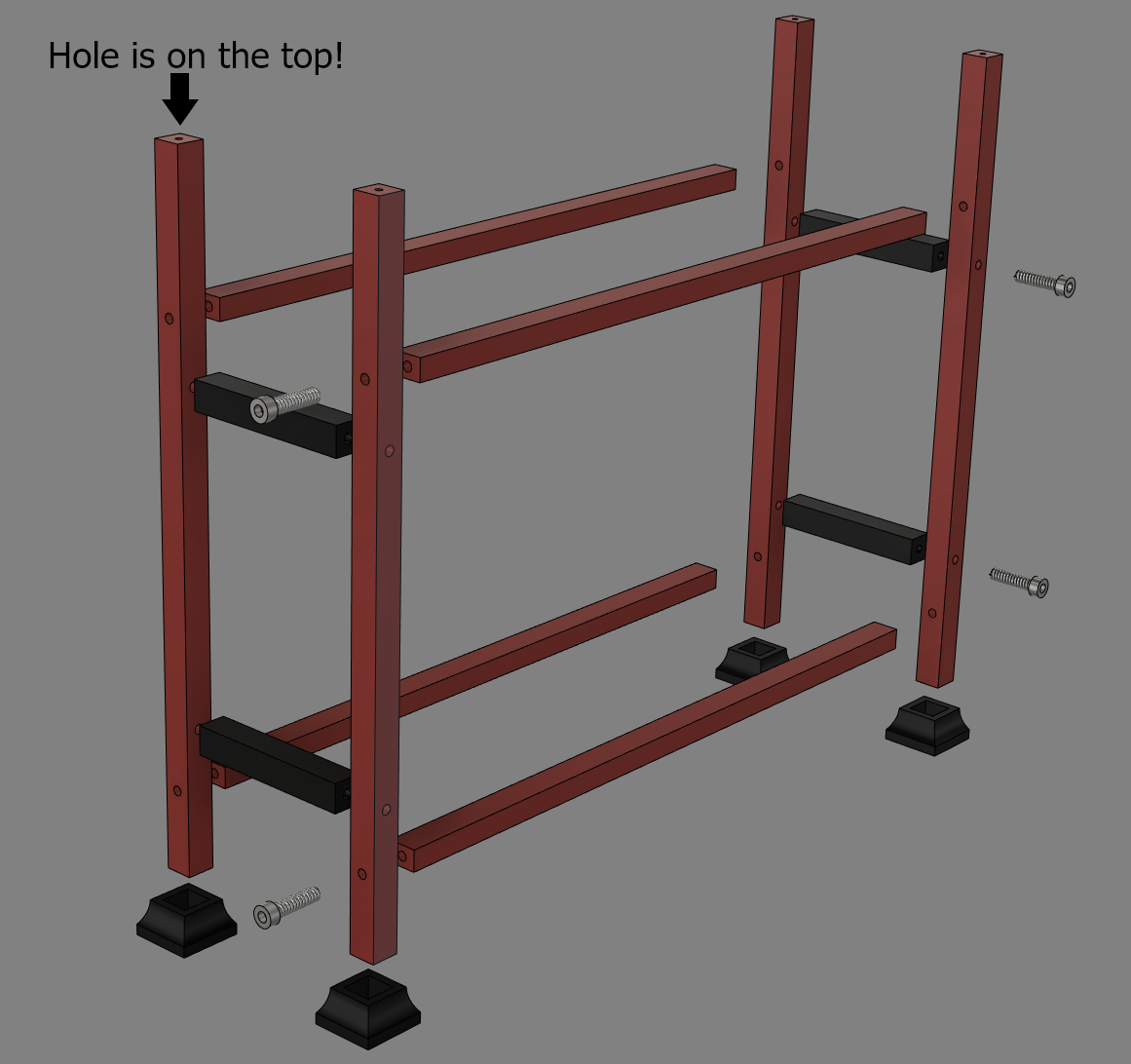 Accesorio impreso en 3D para almacenamiento de llantas y ruedas de garaje para porta neumáticos RC escala 1/10 - - Image 5