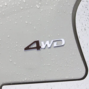 Calcomanía emblema insignia negra 4x4 guardabarros maletero puerta trasera accesorios coche-