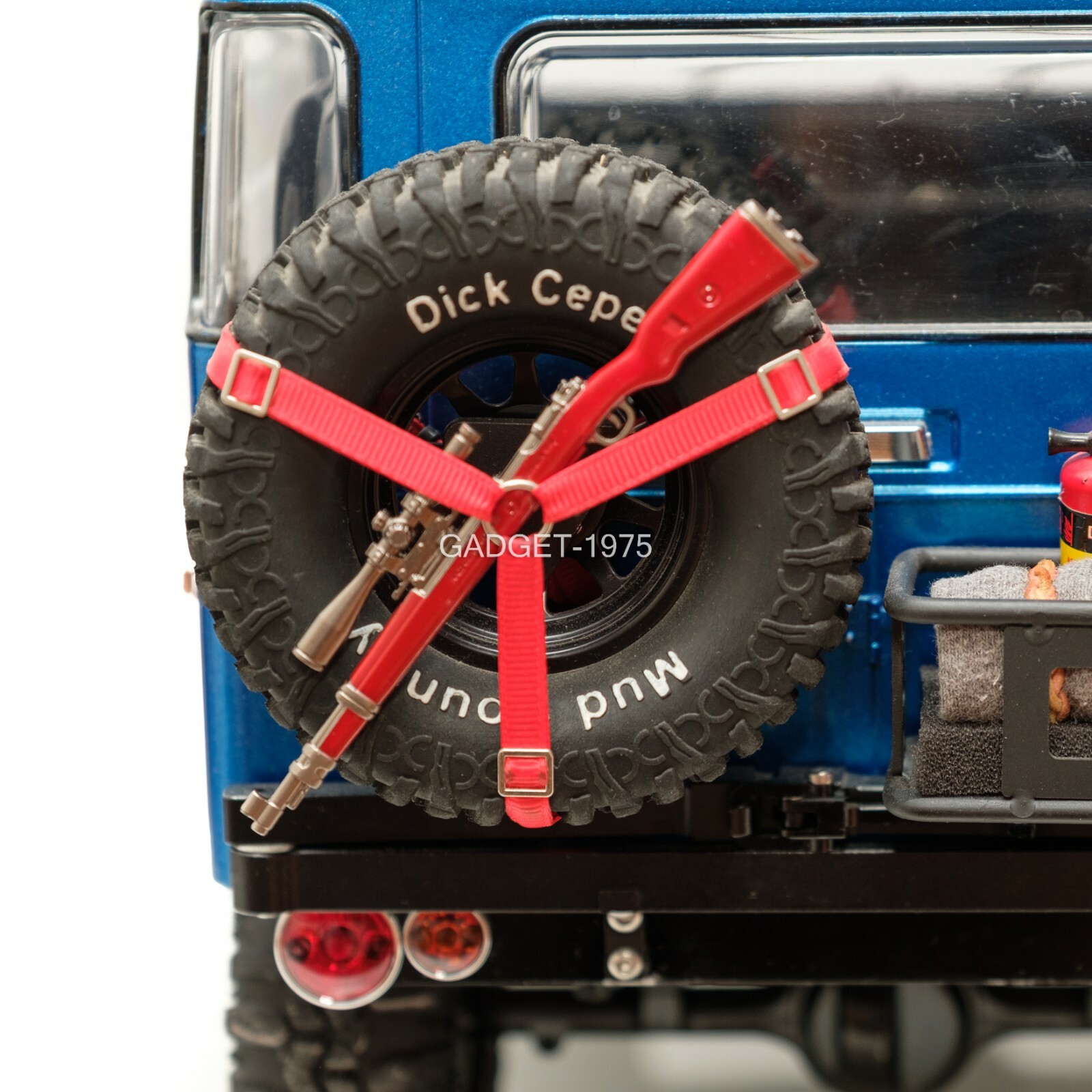 ACCESORIOS SOBRE ORUGAS RIFLE METAL ESCALA 1/10 RC PARA RC4WD TAMIYA D90 SCX10 TF2- - Image 3