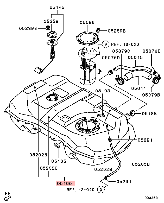 Tanque de combustible 4x4 para Mitsubishi ASX GA6W 1.8 DiD- - Image 2