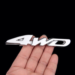 Universal 3D Plata 4x4 Cromo Emblema Insignia Coche Pegatinas Calcomanía Accesorios Coche-
