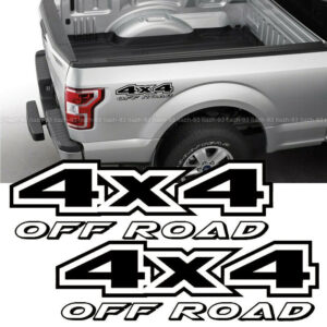 Universal 4X4 Off-road 4WD Car Styling Sticker Decal Stickers Accessories Black