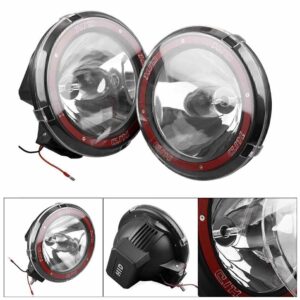 Luz de conducción todoterreno haz puntual de xenón HID de 9" 75W apta para 4x4 4x4 SUV Jeep-