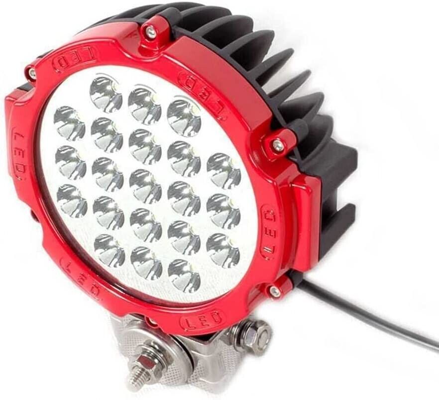 2x 63w LED Rojo Trabajo Luces de Conducción Barra Punto Todoterreno Coche Camión ATV 4x4 12v 24v- - Image 3