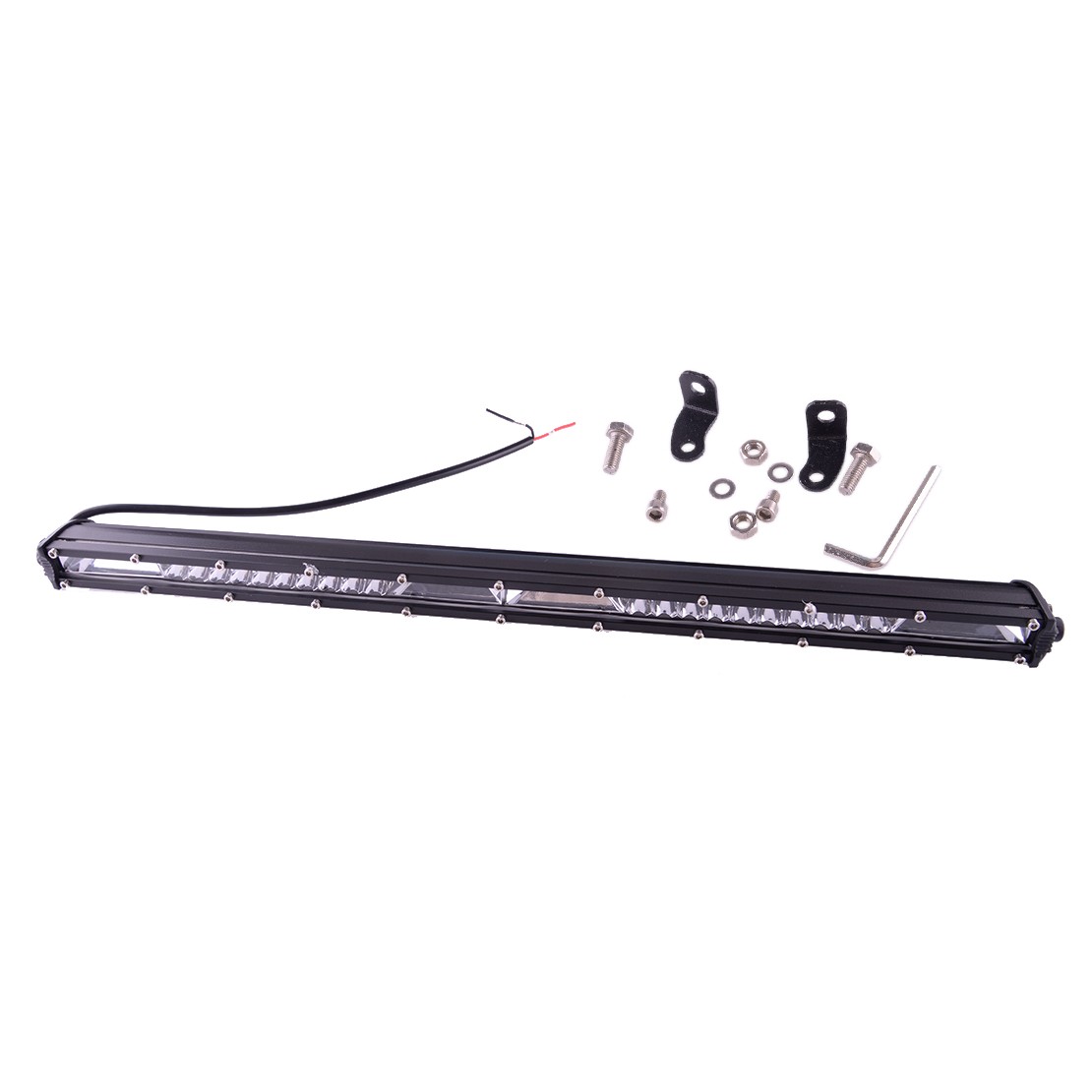 Barra de luz LED delgada de trabajo de 20"" combo de punto de inundación conducción todoterreno niebla ATV 4x4 SUV ey- - Image 2