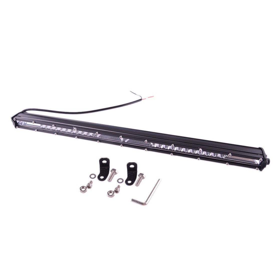 Barra de luz LED delgada de trabajo de 20 pulgadas combo de punto de inundación todoterreno conducción antiniebla ATV 4x4 SUV- - Image 2