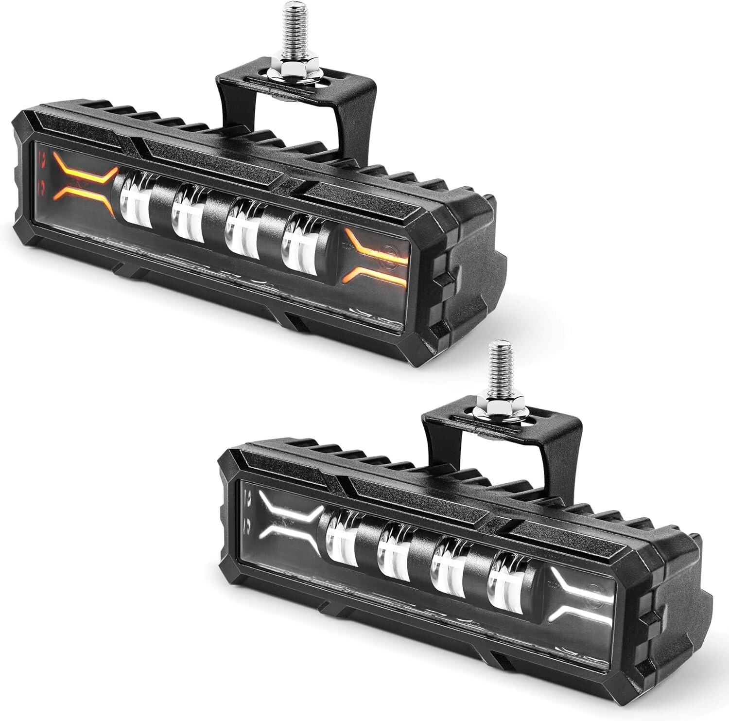 Barra de luces de trabajo LED 7" Ultra HD 7D Spot Pods lámpara antiniebla conducción camión ATV 4x4 SUV- - Image 5