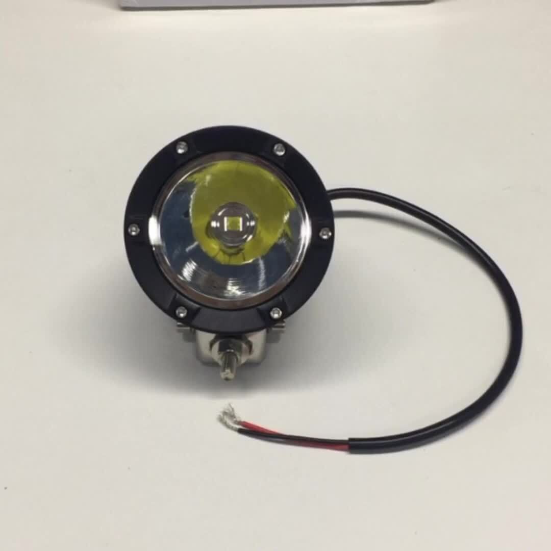 2x 4" 80W Redondo LED Barra de Luz de Trabajo Todoterreno Vainas Camión Faros de Conducción 4x4 UTV- - Image 2