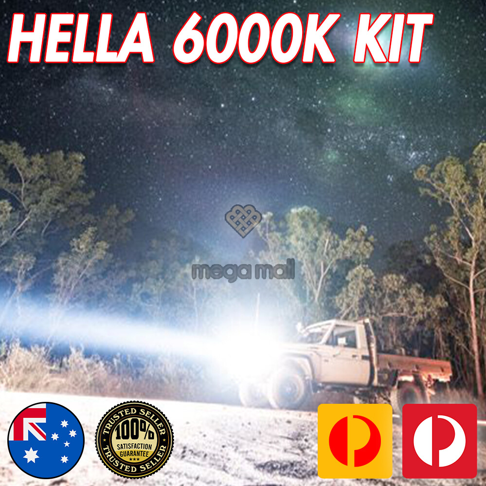 KIT CONVERSIÓN 55W 12V HID 6000K PARA LUCES DE CONDUCCIÓN PUNTUALES HELLA RALLYE 4000 4x4- - Image 2