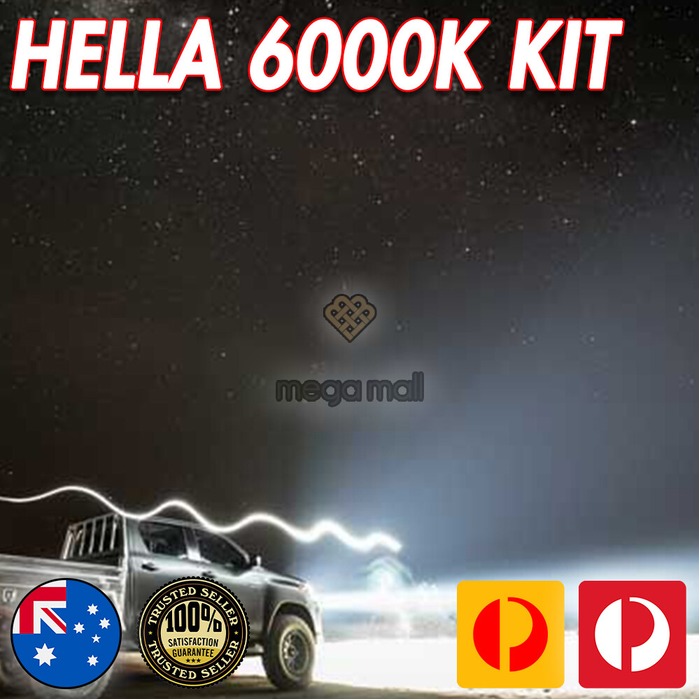 KIT CONVERSIÓN 55W 12V HID 6000K PARA LUCES DE CONDUCCIÓN PUNTUALES HELLA RALLYE 4000 4x4- - Image 4