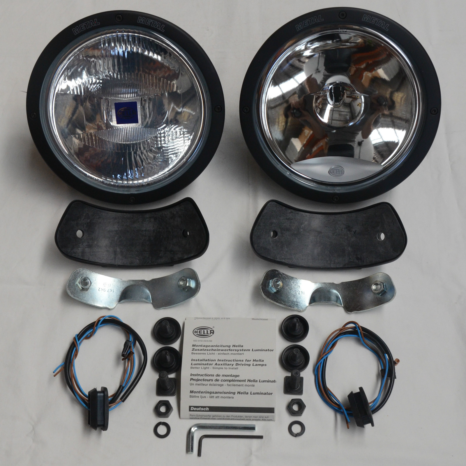 HELLA RALLYE SERIE 4000 4X4 FOCOS DE CONDUCCIÓN ~NUEVO~-