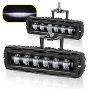 2X 6" pulgadas LED luces de trabajo barra conducción antiniebla camión todoterreno 4x4 SUV ATV 4X4 7D-