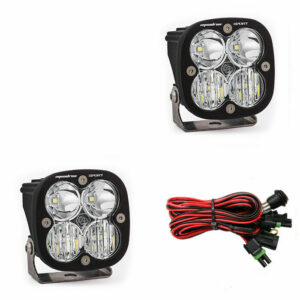 Baja Designs Vainas de Luz LED Lente Transparente Conducción/Combo Par Escuadrón Deporte-