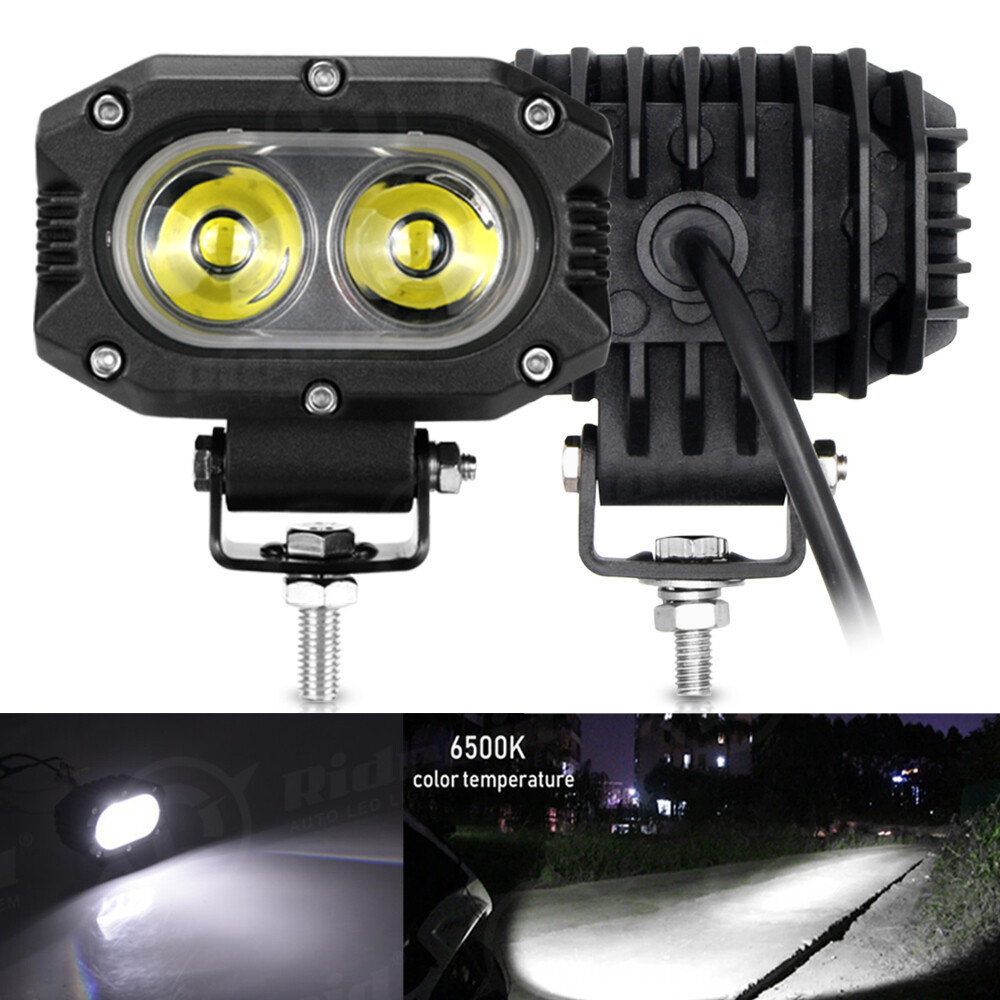 Vainas de trabajo LED de 4 pulgadas 6000LM barra de luz punto camión todoterreno 4x4 luz antiniebla de conducción-