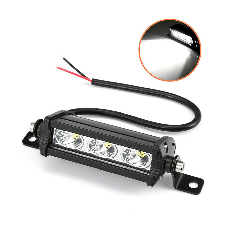 Barra de luces LED de trabajo 4"" 30W foco de conducción antiniebla para SUV todoterreno 4x4 coche camión- - Image 5