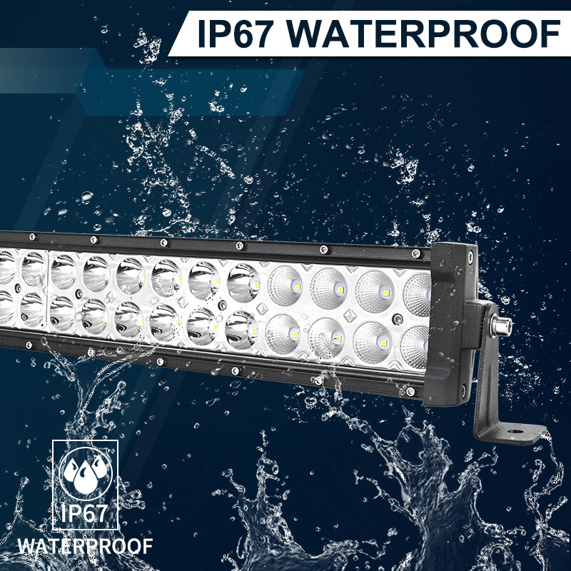 32" 180W LED Light Bar Spot Flood Combo Work Lamp 4x4WD Boat UTE Driving ATV Car - Image 3