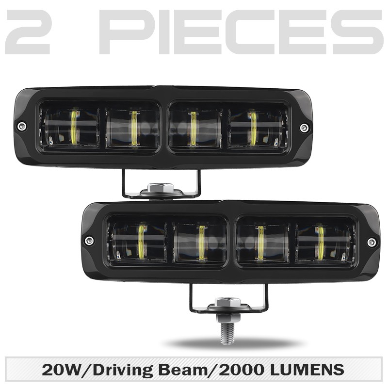 6inch LED Work Light Bars Flood Spot Fog Lamp Offroad Driving Truck 4WD SUV ATV - Image 3