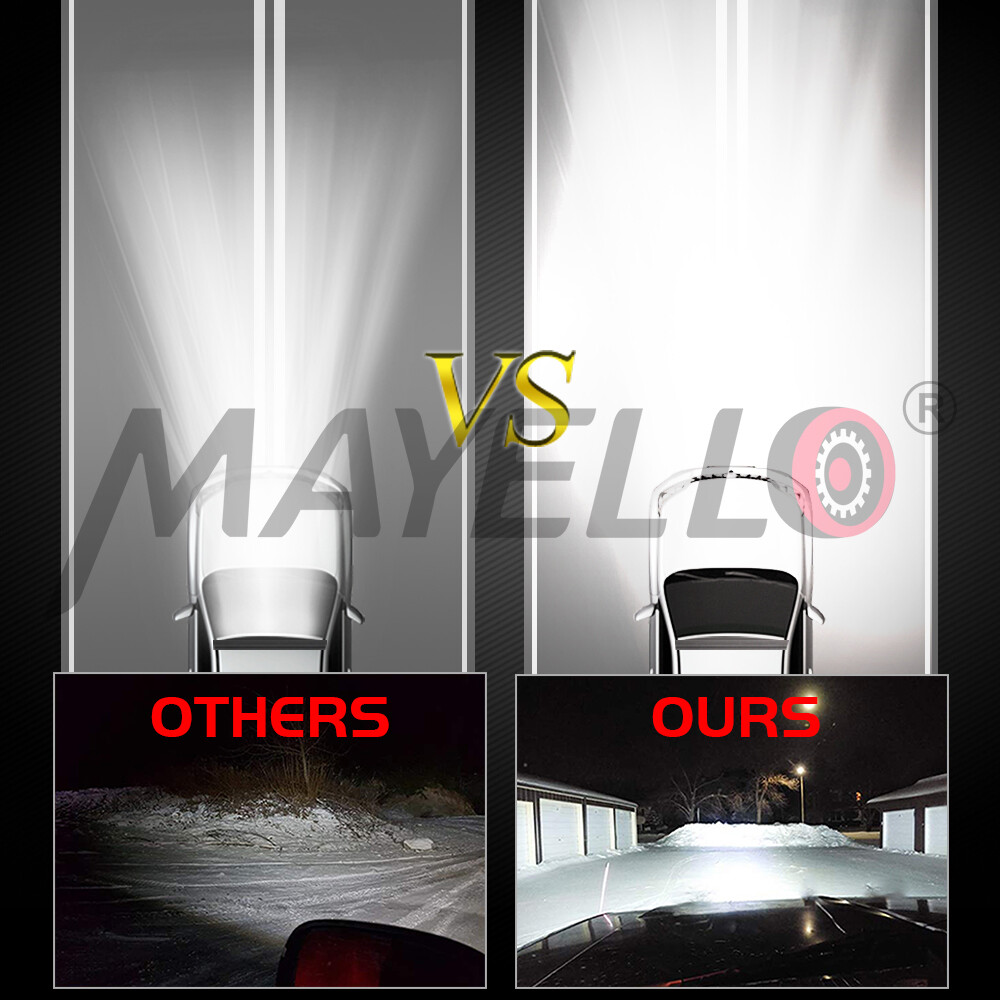 PAR DE BARRAS DE LUZ LED más delgadas de 12 pulgadas niebla todoterreno DRL camión 4x4 UTV SUV ATV barco- - Image 2