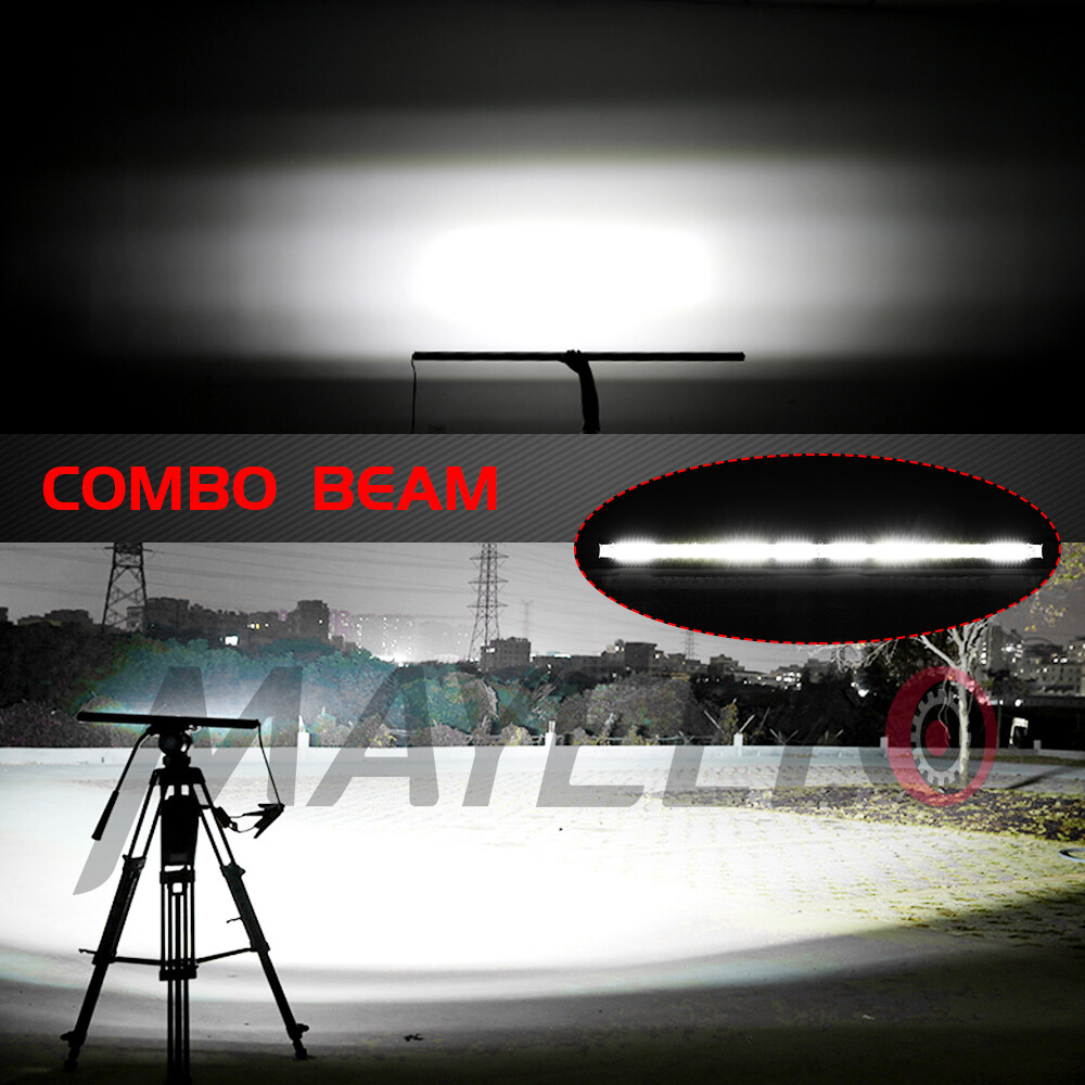PAR DE BARRAS DE LUZ LED más delgadas de 12 pulgadas niebla todoterreno DRL camión 4x4 UTV SUV ATV barco- - Image 3