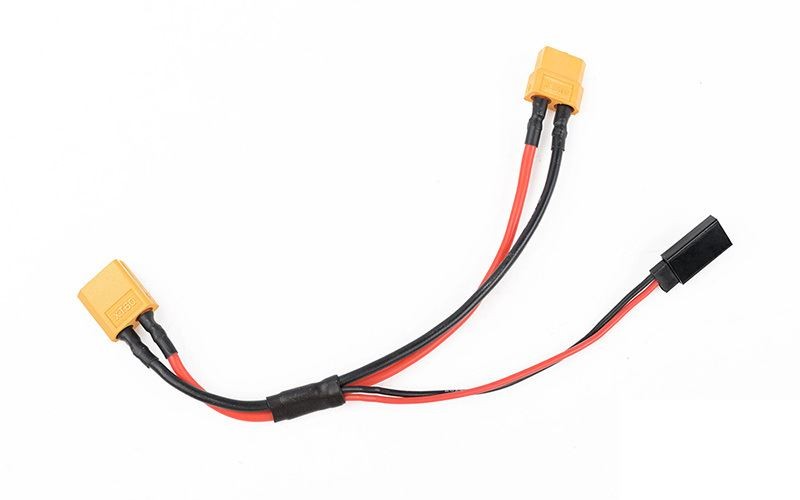Arnés en Y con conectores XT60 para barras de luz Z-E0139 RC4WD XT 60 adaptador de plomo-