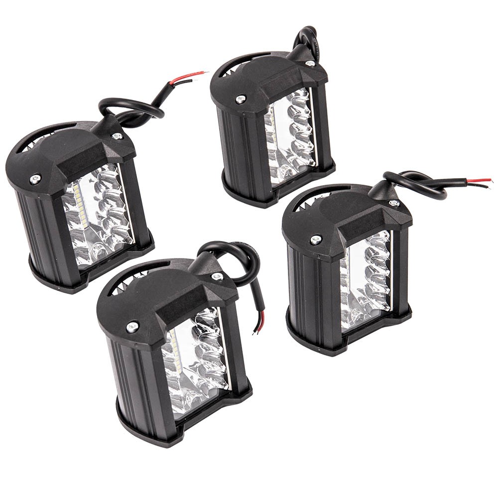 4x 4" pulgadas 12V 120W LED barra de luz de trabajo cápsulas de inundación conducción todoterreno tractor 4x4- - Image 5