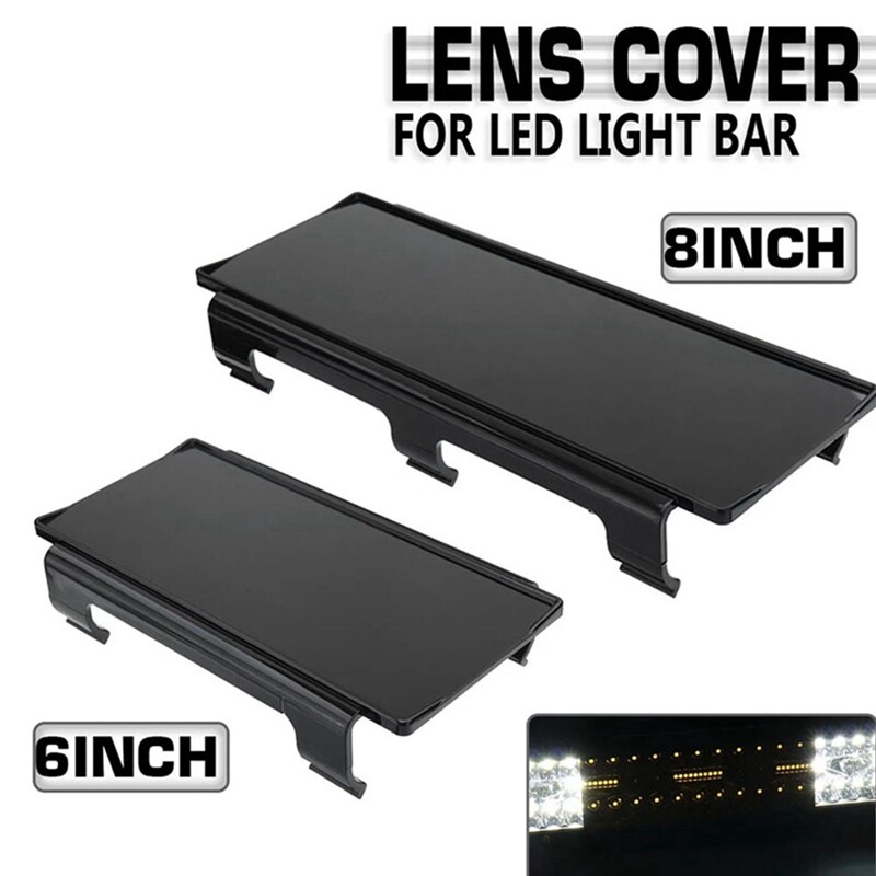 Cubierta protectora de lente negra de 20 pulgadas para barra de luz LED camión todoterreno 4x4 SUV ATH8- - Image 4