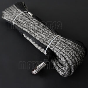 Synthetic Winch Rope 10mm x 30M ( 100' ) recovery Cable 4WD 4X4 replacement