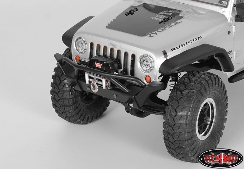 Parachoques de recuperación axial Jeep JK Rampage SCX10 grillete y montaje de cabrestante RC4WD Z-S0434- - Image 4