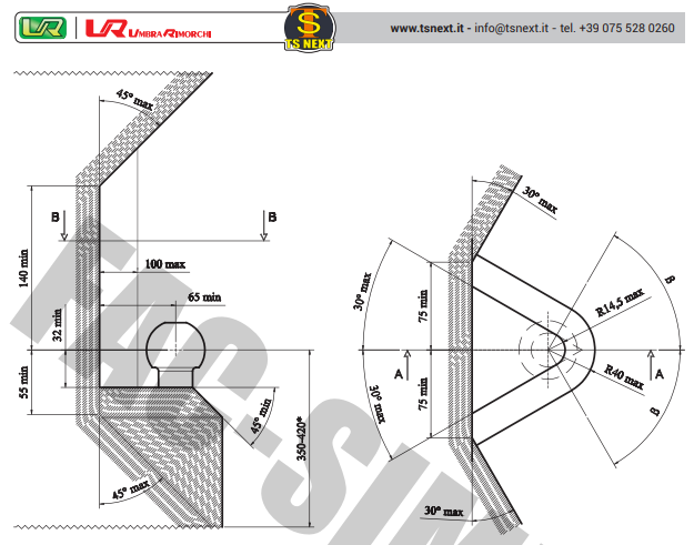 Barra de remolque fija para Isuzu D-MAX 17009/SF- - Image 4
