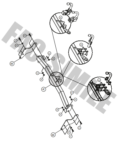 Barra de remolque desmontable cuello de cisne 26036/C para Nissan QASHQAI J12 2-4x4 2021 >>- - Image 4
