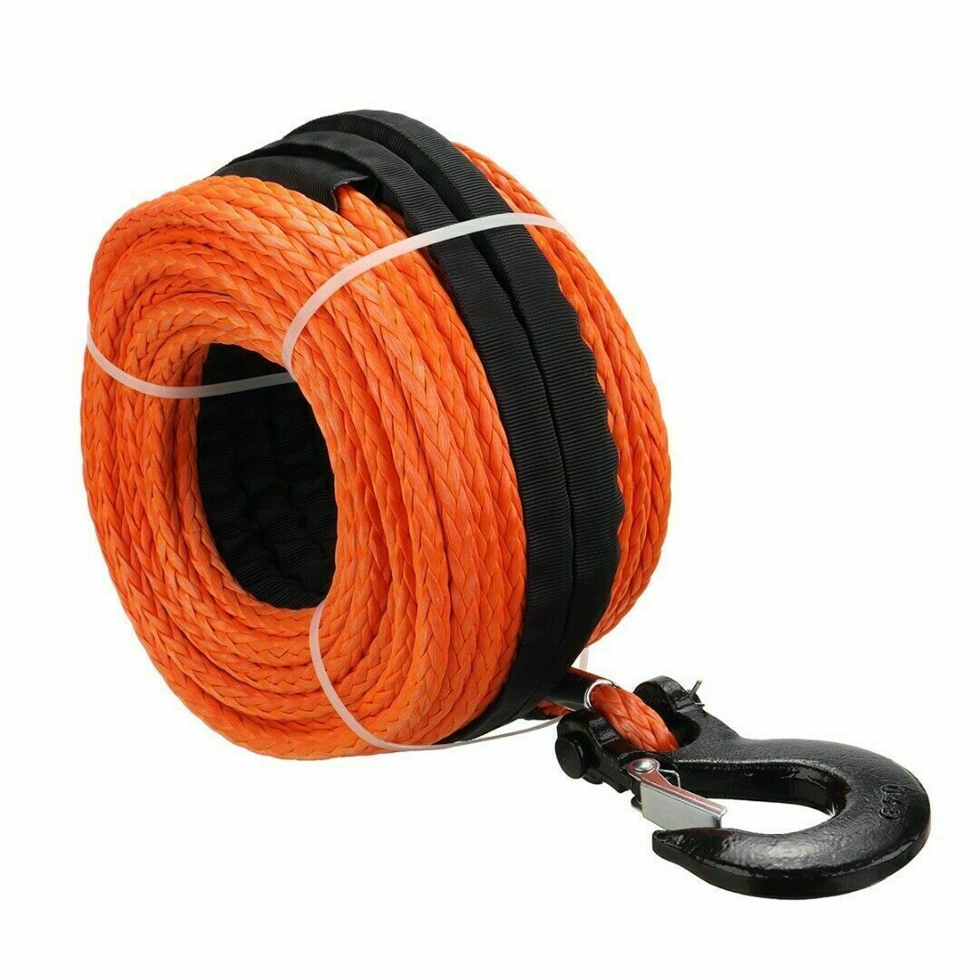 Cable todoterreno recuperación sintética gancho cuerda cabrestante Dyneema SK78 10 MM X 30 M 4x4 4x4-