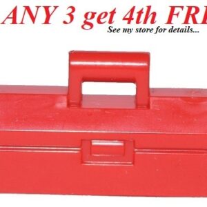 ☀️NEW Lego MINIFIGURE City Red TOOLBOX Car Mechanic Truck/Vehicle Tool Box
