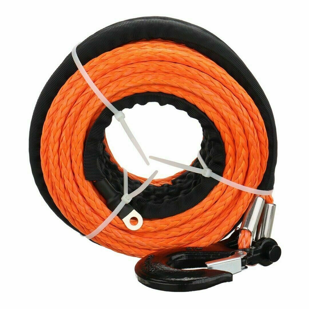Cable todoterreno recuperación sintética gancho cuerda cabrestante Dyneema SK78 10 MM X 30 M 4x4 4x4- - Image 3