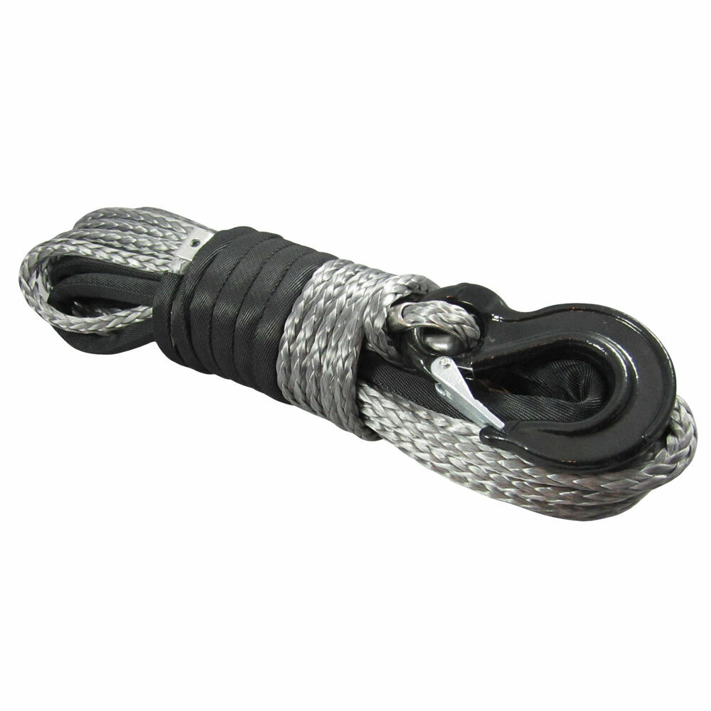 Gancho de cuerda de cabrestante Dyneema SK75 10 MM X 40 M recuperación sintética cable todoterreno 4x4 4x4-