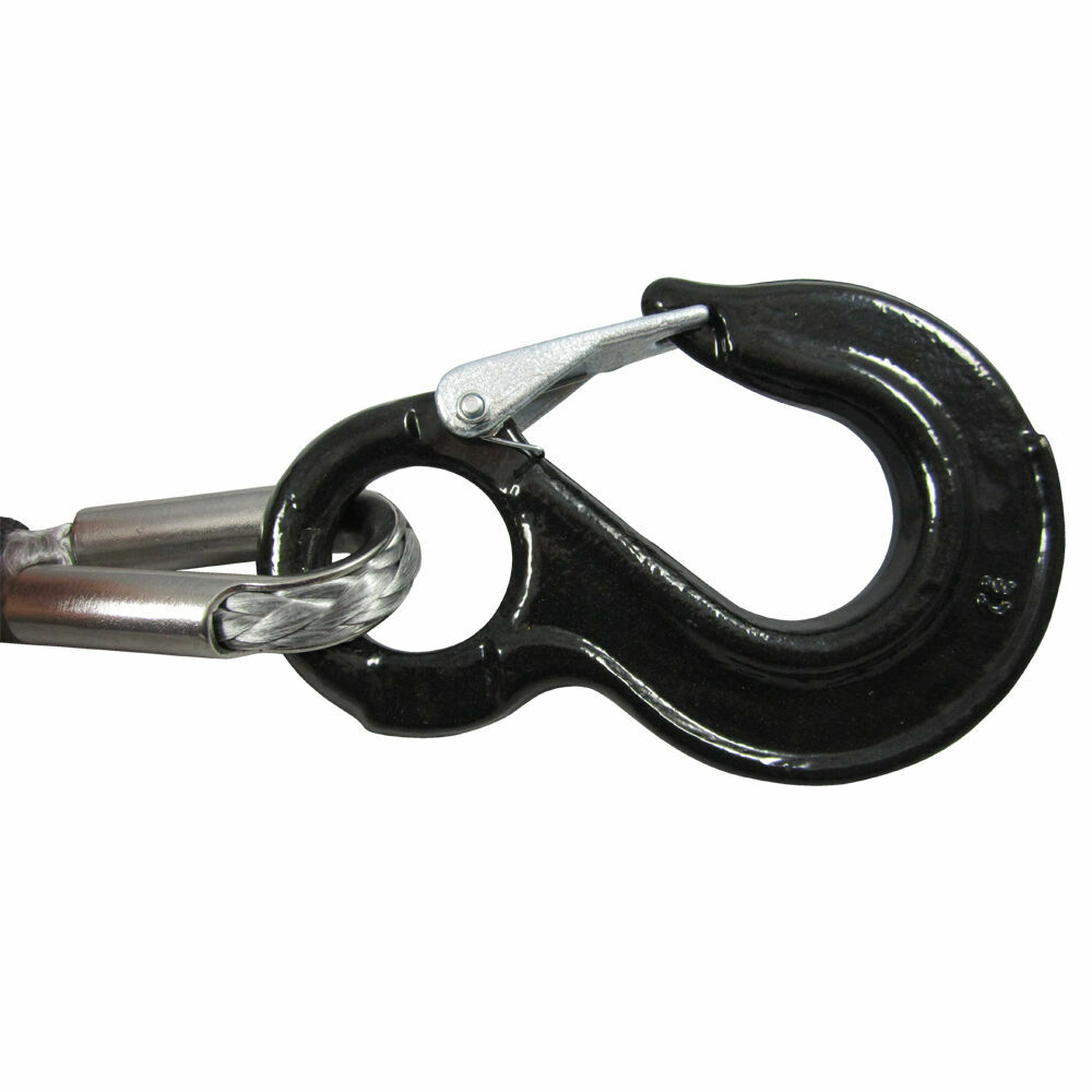 Gancho de cuerda de cabrestante Dyneema SK75 10 MM X 40 M recuperación sintética cable todoterreno 4x4 4x4- - Image 2