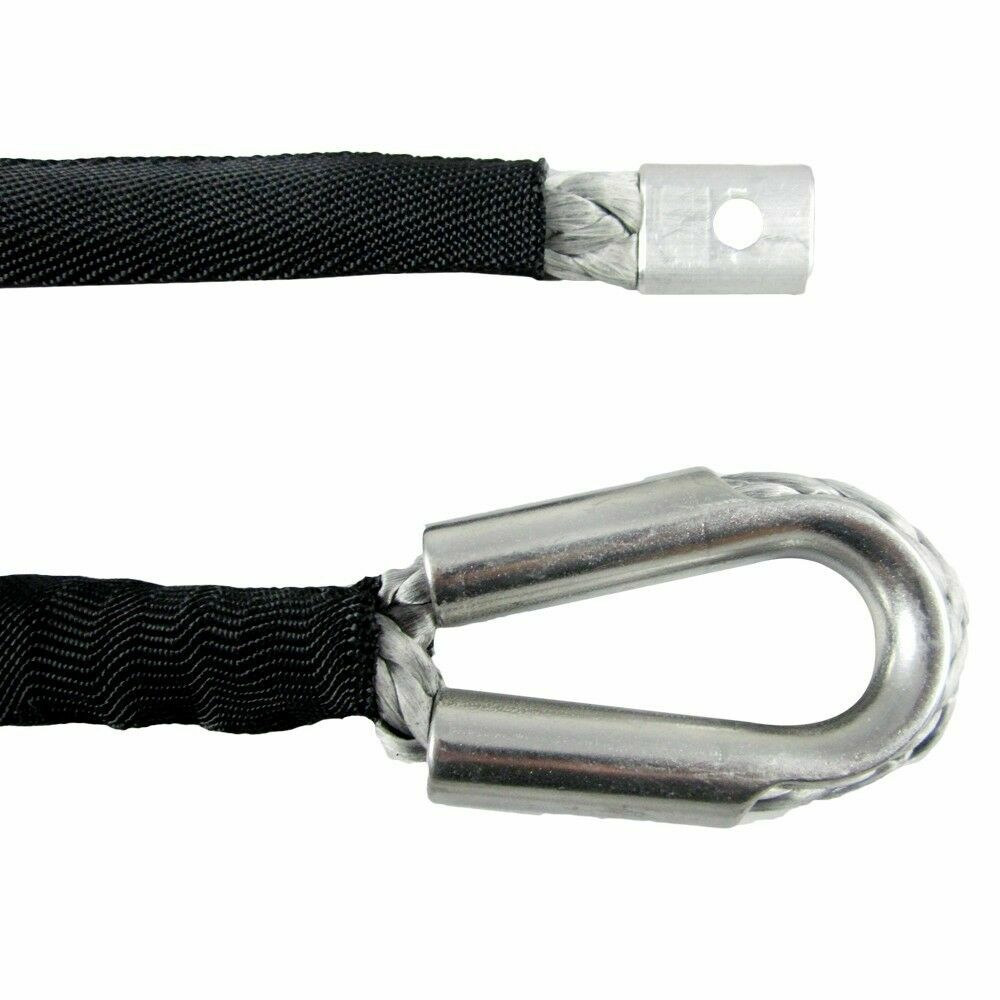 Gancho de cuerda de cabrestante Dyneema SK75 10 MM X 40 M recuperación sintética cable todoterreno 4x4 4x4- - Image 3